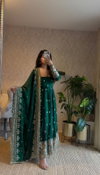 Jf 033 Heavy Georgette With Fully Flair Readymade Dress Online Wholesale